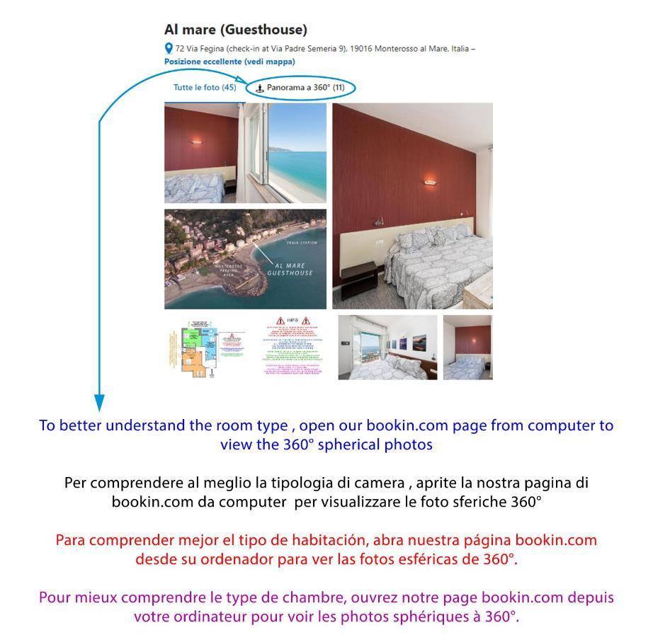 Al Mare Hotel Monterosso al Mare Ngoại thất bức ảnh